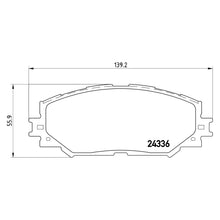 Load image into Gallery viewer, Front Brake Pad Fits Lexus Subaru Toyota Corolla Auris Rav4 Yaris Brembo P83082