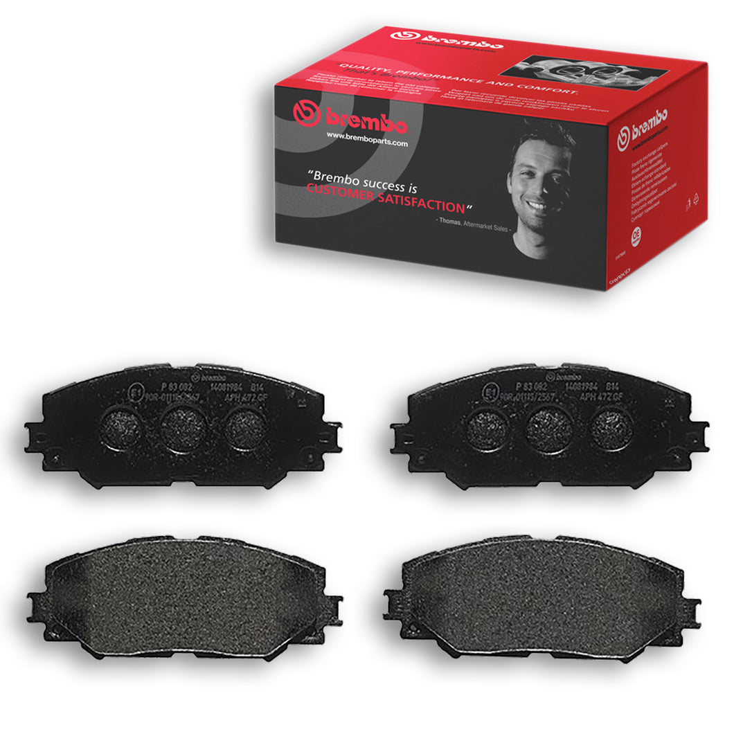 Front Brake Pad Fits Lexus Subaru Toyota Corolla Auris Rav4 Yaris Brembo P83082