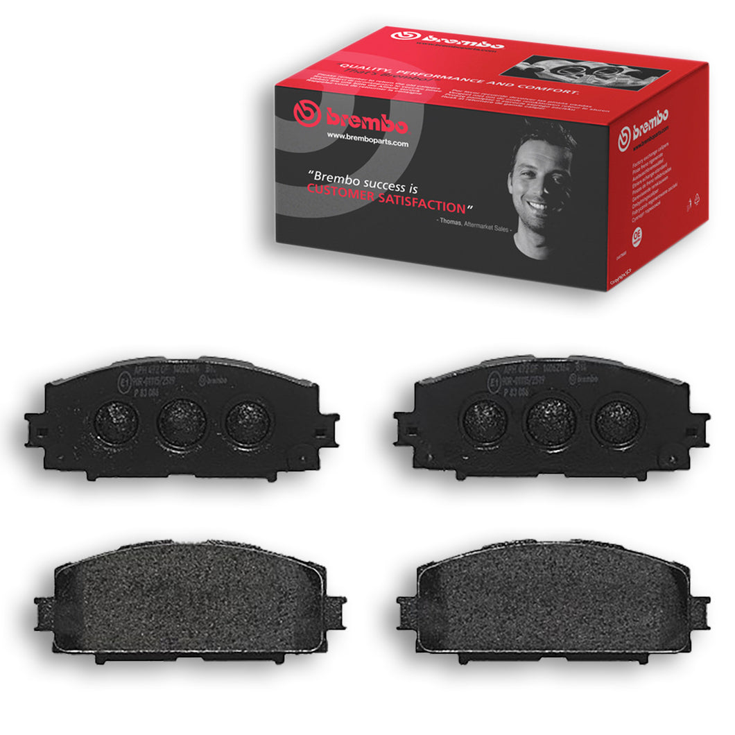 Front Brake Pad Fits Toyota Yaris Corolla Brembo P83086