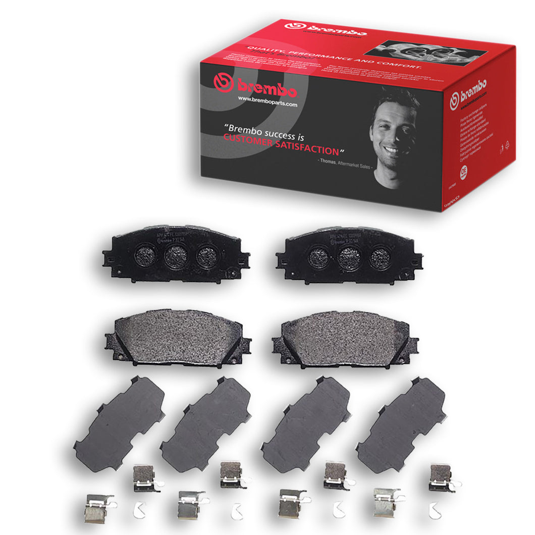 Front Brake Pad Fits Mazda Toyota Yaris Corolla Brembo P83141