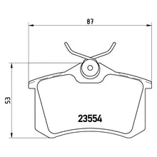 Load image into Gallery viewer, Rear Brake Pad Fits VW Audi Seat Skoda A4 A6 A1 A3 Polo Brembo P85020
