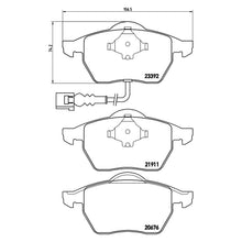 Load image into Gallery viewer, Front Brake Pad Fits VW Audi Seat Skoda A3 TT Leon Octavia Golf Brembo P85045