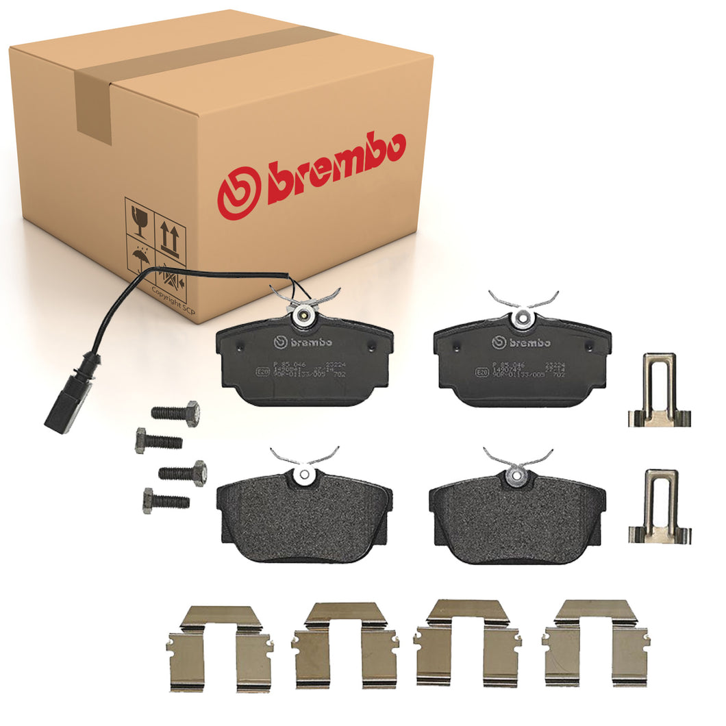 Rear Brake Pads Fits VW Brembo P85046