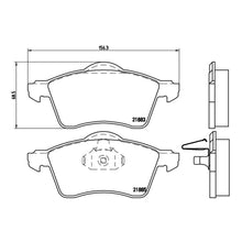 Load image into Gallery viewer, Front Brake Pads Fits VW Brembo P85047