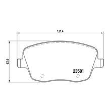 Load image into Gallery viewer, Front Brake Pad Fits Seat Skoda VW Ibiza Fabia Polo Brembo P85057
