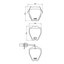 Load image into Gallery viewer, Front Brake Pads Fits Audi VW Brembo P85067