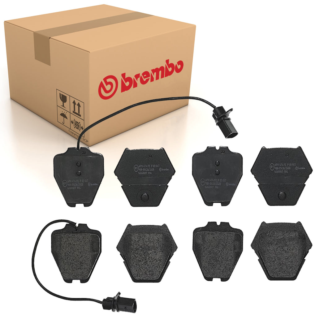 Front Brake Pads Fits Audi VW Brembo P85067