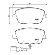 Load image into Gallery viewer, Front Brake Pads Fits Seat Skoda VW Brembo P85077