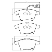 Load image into Gallery viewer, Front Brake Pad Fits VW Transporter Brembo P85081