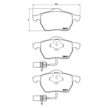 Load image into Gallery viewer, Front Brake Pad Fits VW Audi Seat Skoda A4 A6 Passat Brembo P85085