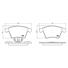 Load image into Gallery viewer, Front Brake Pad Fits VW Transporter Brembo P85106