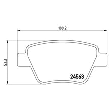 Load image into Gallery viewer, Rear Brake Pad Fits VW Audi Seat Skoda A3 Superb Golf Scirocco Brembo P85114