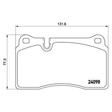Load image into Gallery viewer, Front Brake Pad Fits Audi Ferrari Seat A3 TT 612 Scaglietti Brembo P85116
