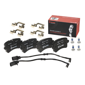 Rear Brake Pads A6 Quattro Set Kit Fits Audi 4G0698451H Brembo P85117