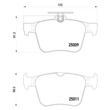 Load image into Gallery viewer, Rear Brake Pad Fits VW Audi Seat Skoda A3 Q3 TT Golf Leon Kodiaq Brembo P85124