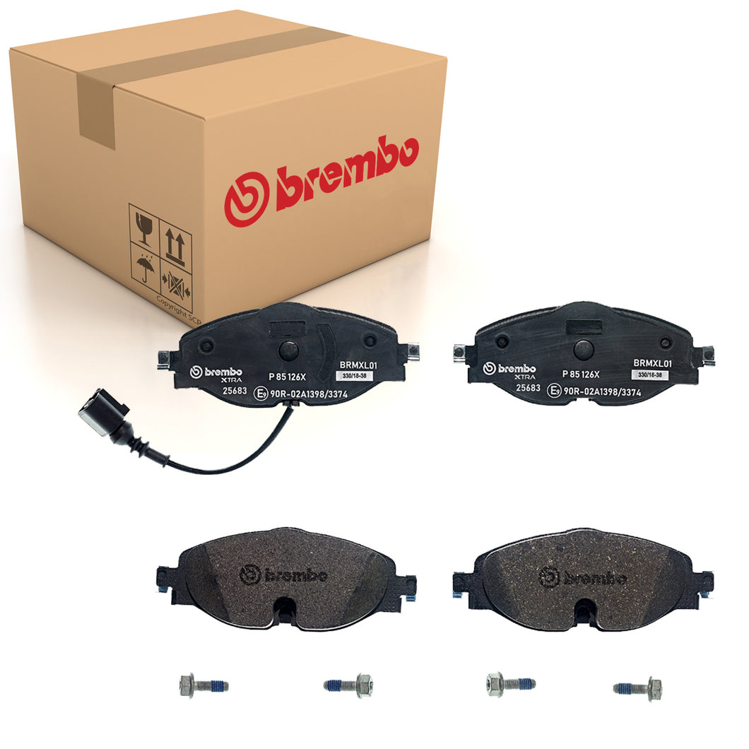 Front Brake Pads Fits Audi Seat Skoda VW Brembo P85126X