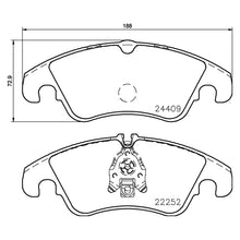 Load image into Gallery viewer, Front Brake Pad Fits Audi VW A6 Q5 A7 Phideon Brembo P85145