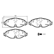 Load image into Gallery viewer, Front Brake Pad Fits VW Audi Seat Skoda A3 A1 TT Leon Golf Passat Brembo P85147