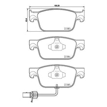 Load image into Gallery viewer, Front Brake Pads Fits Audi Brembo P85153