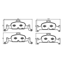 Load image into Gallery viewer, Front Brake Pads Fits Audi Brembo P85164