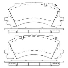 Load image into Gallery viewer, Front Brake Pad Fits Audi VW A6 A7 A8 Q7 Q8 Touareg Brembo P85170