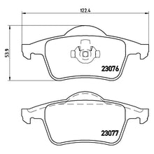 Load image into Gallery viewer, Rear Brake Pad Fits Volvo S60 S80 V70 Brembo P86014