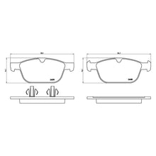 Load image into Gallery viewer, Front Brake Pad Fits Volvo XC60 XC90 Brembo P86023