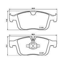 Load image into Gallery viewer, Front Brake Pad Fits Volvo XC60 Brembo P86026