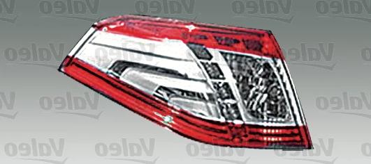 508 SW Rear Left Outer Light Brake Lamp Fits Peugeot OE 6350-LY Valeo 43968