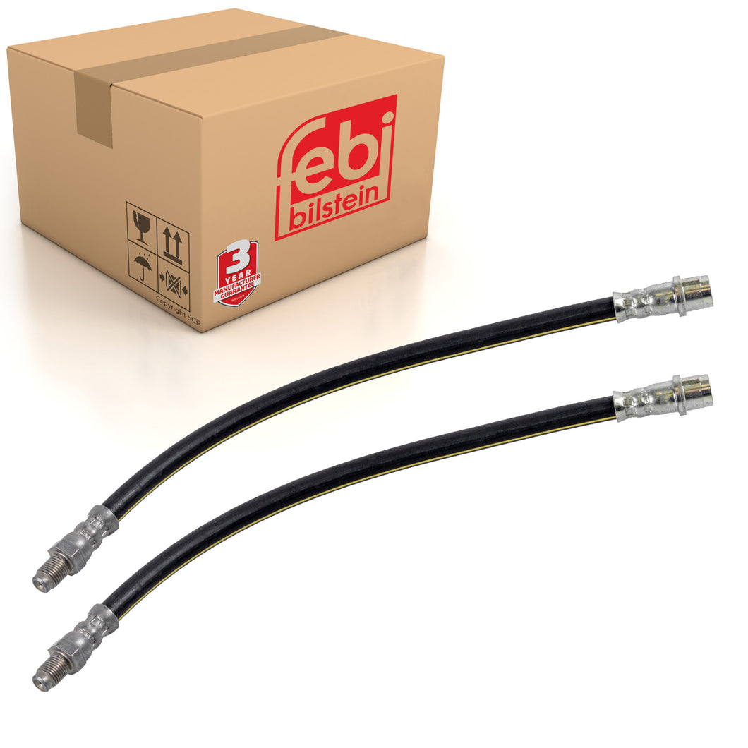 2x C-Class Rear Brake Hose Fits Mercedes CLC CLK SLK Sprinter Febi 11737