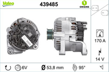 Load image into Gallery viewer, Alternator Fits BMW 5 Series 6 Series 7 Series OE 12317789981 Valeo 439485