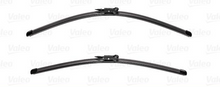 Load image into Gallery viewer, Front Windscreen Wiper Blade Set Flat Silencio 600+475mm BMW VM371 Valeo 574471