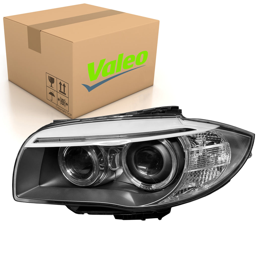Front Left Headlight Xenon Headlamp Fits BMW 1 Series 63117273833 Valeo 44616