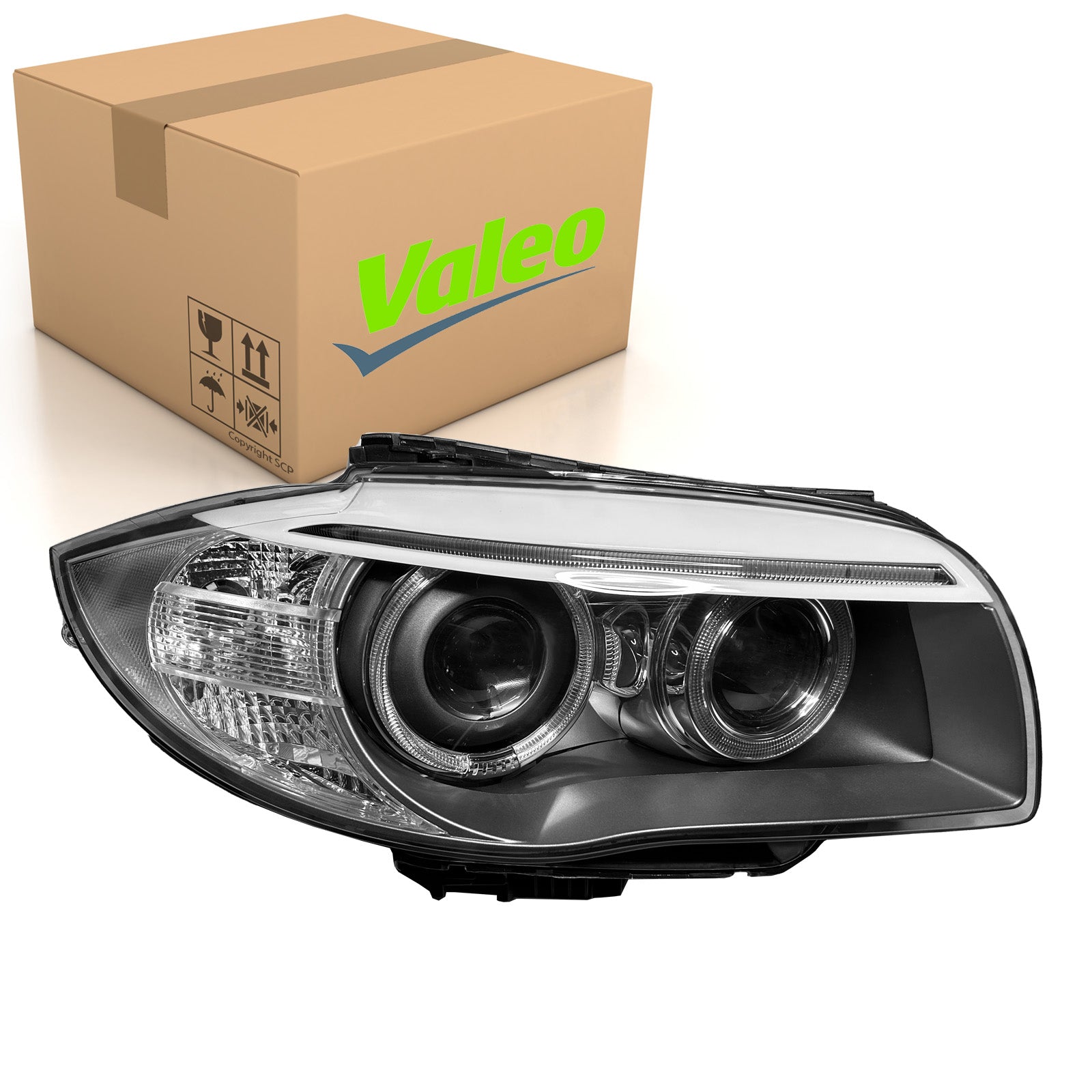 Front Right Headlight Xenon Headlamp Fits BMW 1 Series 63117273834 