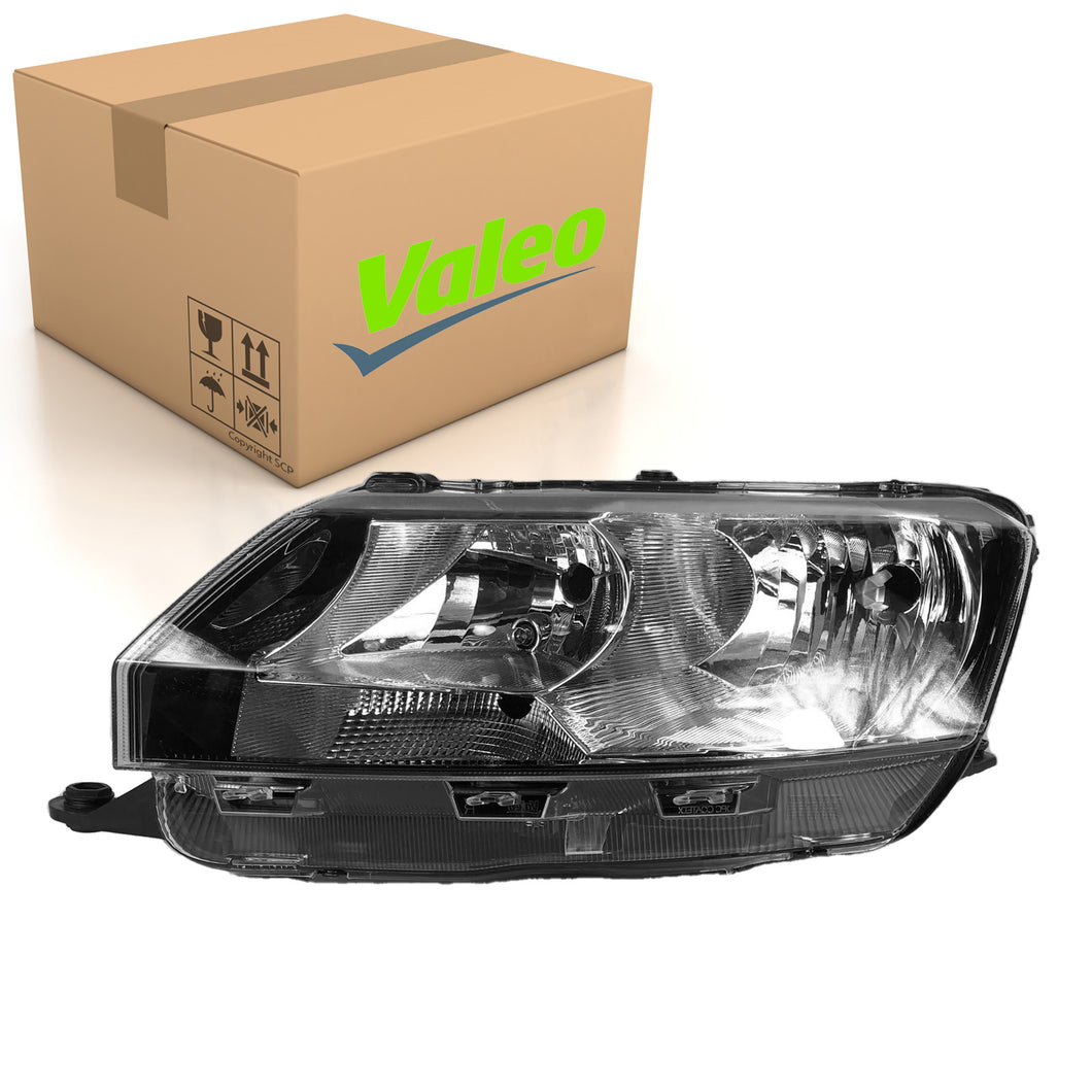 Rapid Front Left Headlight Halogen Headlamp Fits Skoda OE 5JC041015 Valeo 44895