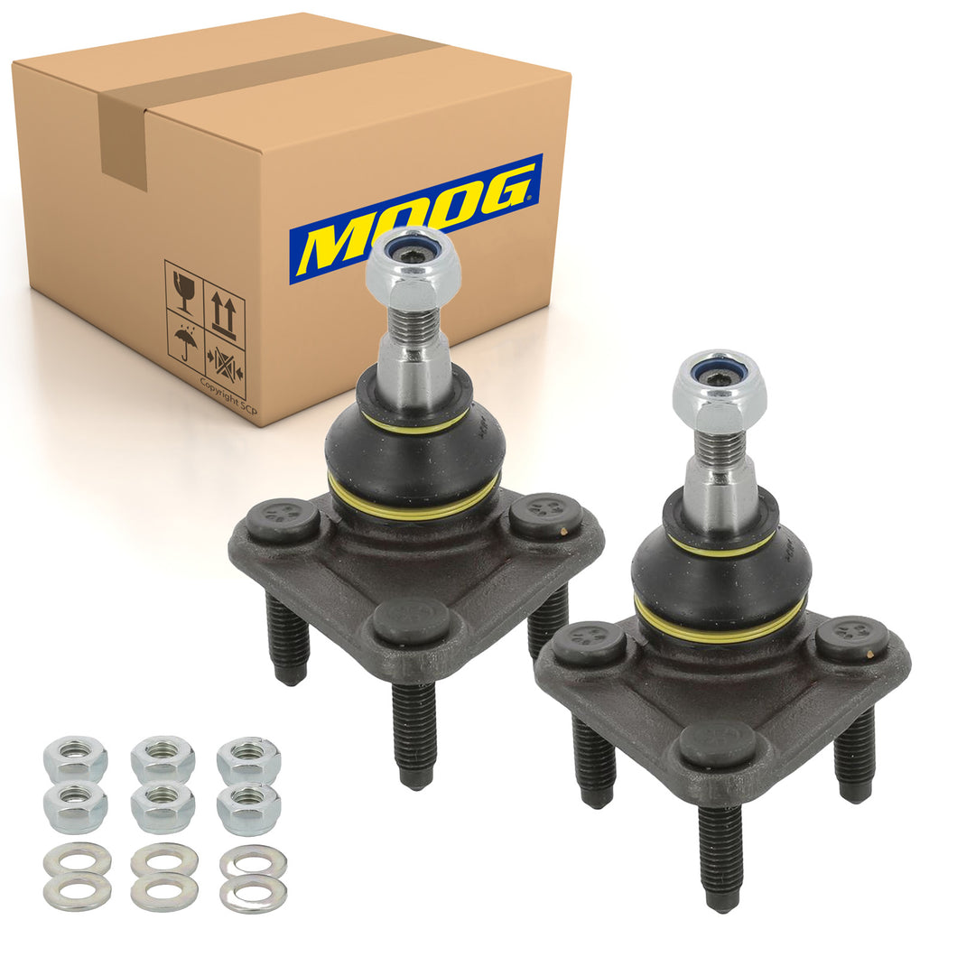 TT Lower Ball Joints x2 Fits Audi Mk1 S3 8L Leon Cupra R 1998-06 Moog VO-BJ-2410