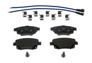 Rear Brake Pad Set Fits Ford OE 1371454 Ferodo FVR1930