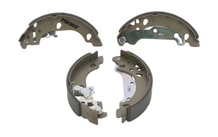 Rear Brake Shoe Set Fits Ford Mazda OE 1123789 Ferodo FSB636