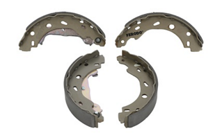 Rear Brake Shoe Set Fits Smart OE 0007333V001 Ferodo FSB614