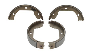 Rear Parking Brake Drum Shoe Set Fits BMW VW OE 34411165546 Ferodo FSB668
