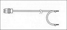 Load image into Gallery viewer, Front Wear Indicator Fits Porsche OE 99361236800 Ferodo FWI342