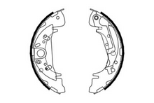 Load image into Gallery viewer, Rear Brake Shoe Set Fits Hyundai OE 583053A00 Ferodo FSB608
