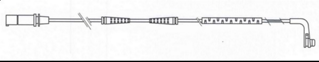 Front Wear Indicator Fits BMW OE 34356775850 Ferodo FWI329