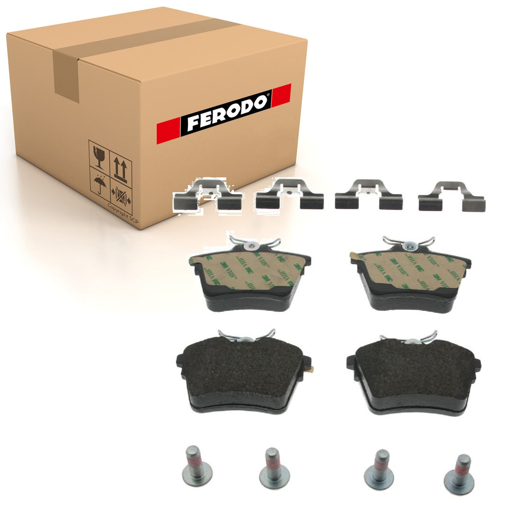 Rear Brake Pad Set Fits Citroen Peugeot OE 425279 Ferodo FDB1727