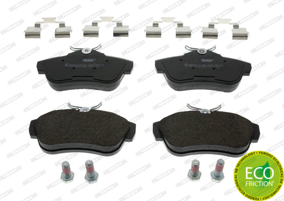 Rear Brake Pad Set Fits Citroen Fiat Peugeot OE 425367 Ferodo FVR1772