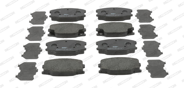 Front Brake Pad Set Fits Mitsubishi OE MC894601 Ferodo FVR1906
