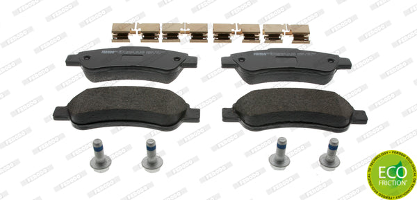Rear Brake Pad Set Fits Citroen Fiat Peugeot OE 425359 Ferodo FVR1927