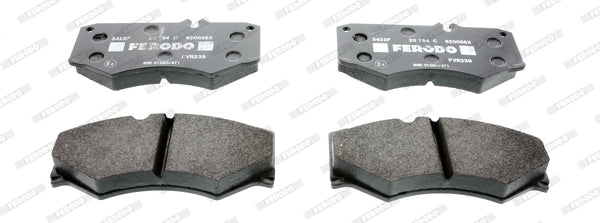 Front Brake Pad Set Fits Mercedes-Benz Puch VW OE 14201420 Ferodo FVR239