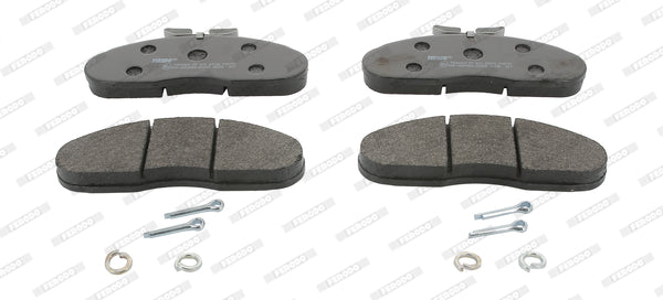 Front Brake Pad Set Fits Nissan Renault Renault Trucks Ferodo FVR791