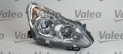 Corsa Front Right Headlight Halogen Headlamp Fits Vauxhall 1216190 Valeo 43378
